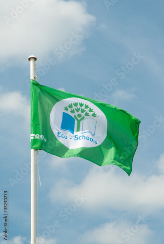Photo: Eco-Schools Flag Eco-Schools Flag