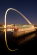 Gateshead Millenium Bridge at Night