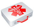 First aid kit.
