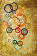 abstract circle art