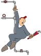 Plumber Pole Dance