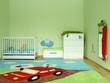 Baby's colourful bedroom