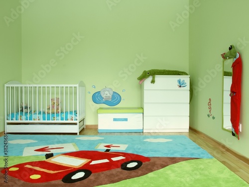 Foto: Baby's colourful bedroom Baby's colourful bedroom