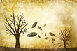 falling leaves illustration