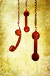 retro telephones
