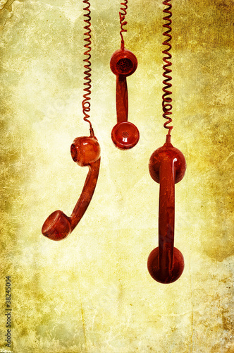 Photo: retro telephones retro telephones