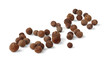 Allspice fruits isolated on white