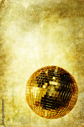 Photo: vintage disco ball vintage disco ball
