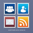 social media stamp buttons 2