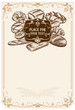 Vektor: Bakery Menu Card Bakery Menu Card