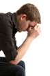 worried man