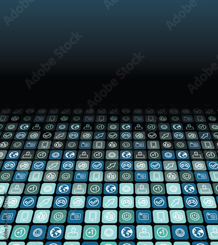 Vector: abstract technology background - vector illustration abstract technology background - vector illustration