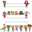 Vektor: Kinder, Plakate, Banner Kinder, Plakate, Banner