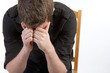 stressed out man