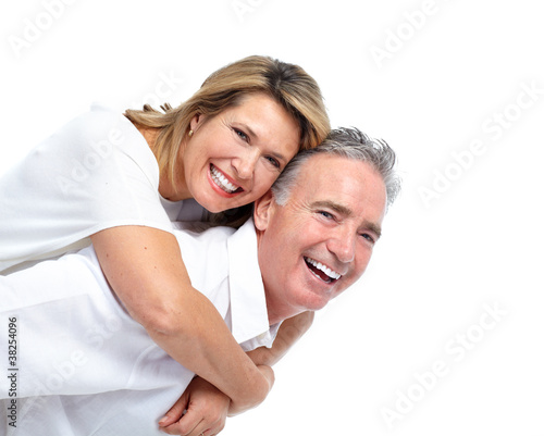 Photo: Happy elderly couple. Happy elderly couple.