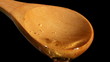 Honey, spoon, line