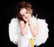 cute cupid girl