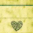 grunge  background with heart