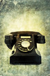 classic black phone