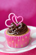 Valentine cupcake