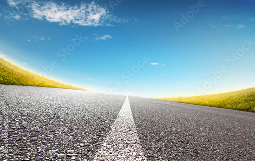 Photo: Street through Rape Field Street through Rape Field