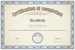 Certificate of Completion