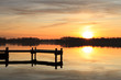 Sunrise in winter