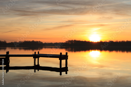 Photo: Sunrise in winter Sunrise in winter