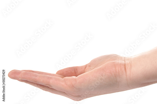 Foto: offene Frauenhand offene Frauenhand