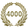 Lorbeerkranz geschlossen Gold -  4000