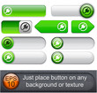Plug high-detailed modern buttons. Plug high-detailed modern buttons.