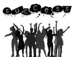 successful people silhouettes