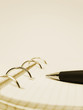 Pen and notepad Pen and notepad