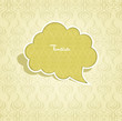 Retro label cover