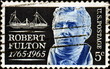 Robert Fulton. 1765-1815. US Postage.