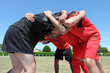 Rugby scrum