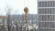 Tower Crane Hook Going Up Tower Crane Hook Going Up