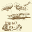 old times - hand drawn collection