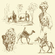 orient - hand drawn collection