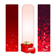 Valentine's day banners set Valentine's day banners set