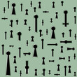 Key hole seamless business choice background