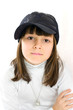 Photo: The girl in a baseball cap The girl in a baseball cap