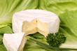 Weichkäse angeschnitten