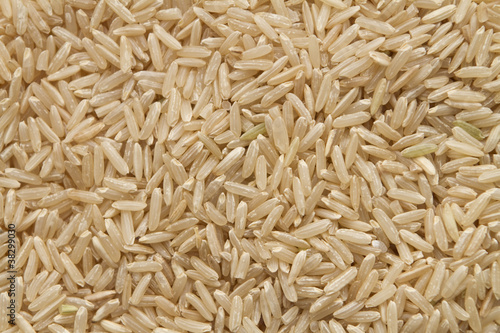 Photo: Close Up Brown Rice Close Up Brown Rice