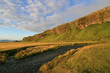 Former sea cliffs in South Iceland Former sea cliffs in South Iceland