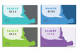 Business card - Girl face