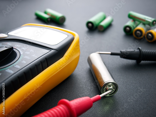 Photo: Battery testing Battery testing