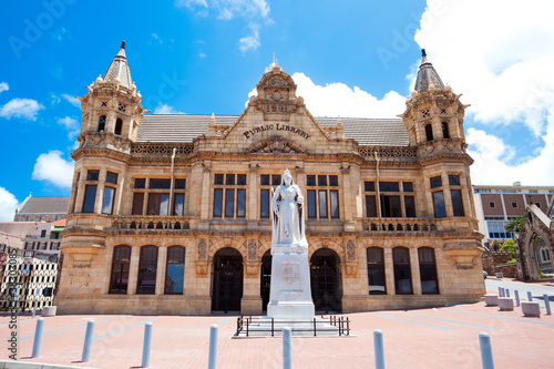 Photo: public library building of Port Elizabeth, South Africa public library building of Port Elizabeth, South Africa