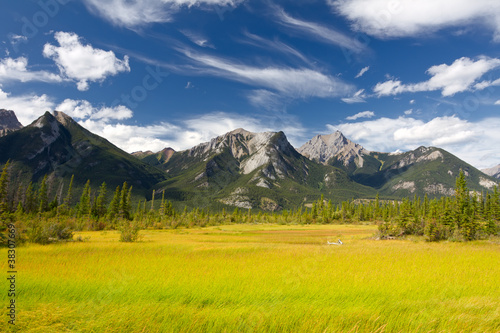 Photo: Beautiful Canadian Landscape with Rocky Mountains Beautiful Canadian Landscape with Rocky Mountains