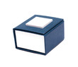 Blue box for jewelry